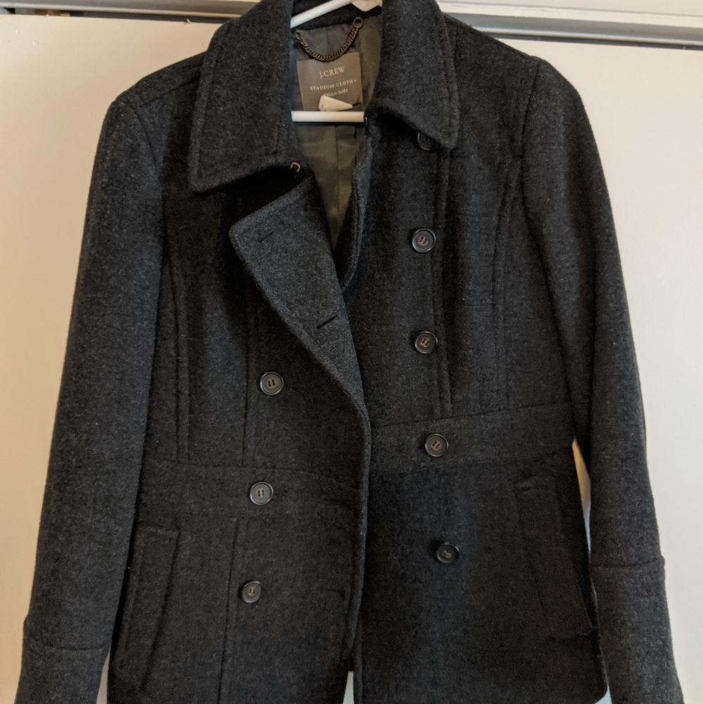 J crew wool coat